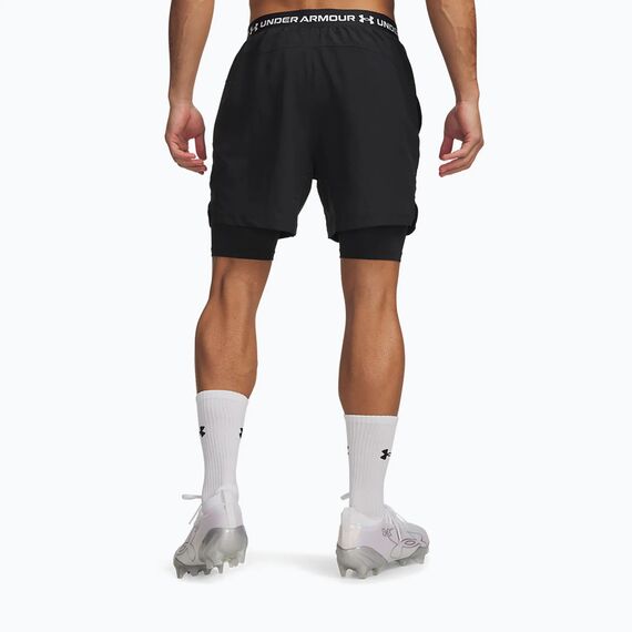 Under Armour UA Vanish Woven 2.0 2w1 męskie spodenki treningowe czarne, Kolor: czarny, Rozmiar: M, 3 zdjęcie