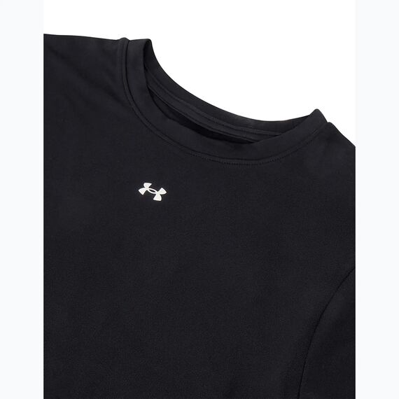Under Armour UA Motion Fitted T-shirt damska koszulka treningowa elastyczna czarna, Kolor: czarny, Rozmiar: L, 3 zdjęcie