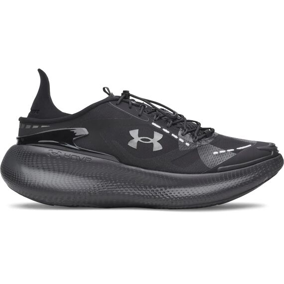 UNDER ARMOUR Buty sportowe unisex elastyczny zapiętek Echo SlipSpeed czarny, Kolor: czarny, Rozmiar: 8/9.5