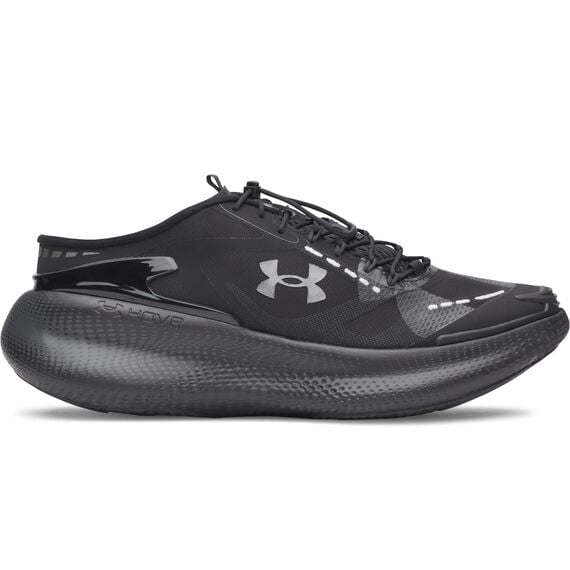 UNDER ARMOUR Buty sportowe unisex elastyczny zapiętek Echo SlipSpeed czarny, Kolor: czarny, Rozmiar: 10.5/12, 2 zdjęcie