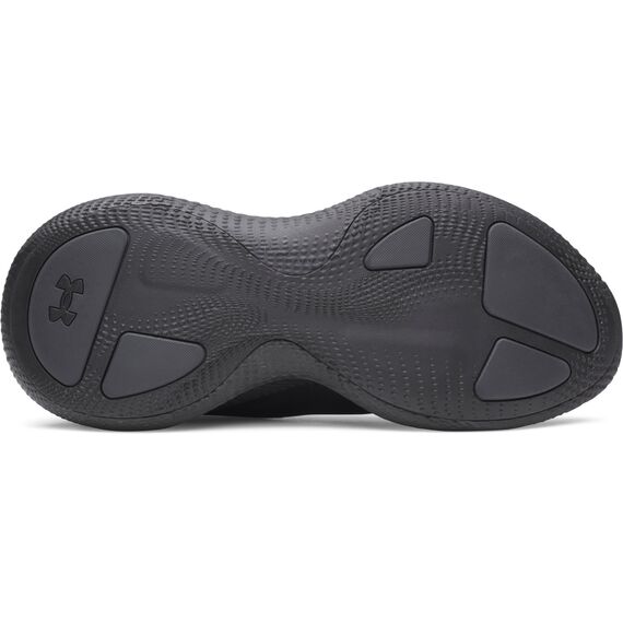 UNDER ARMOUR Buty sportowe unisex elastyczny zapiętek Echo SlipSpeed czarny, Kolor: czarny, Rozmiar: 8.5/10, 3 zdjęcie