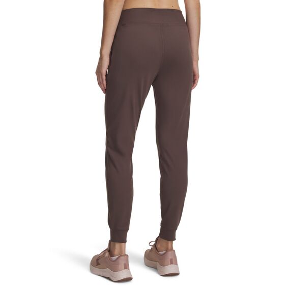 Under Armour UA Motion damskie joggery spodnie sportowe na co dzień brązowe, Kolor: brązowy, Rozmiar: XL, 2 zdjęcie