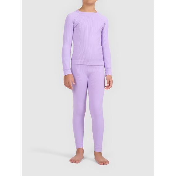 4F BIELIZNA BEZSZWOWA F299 SKI UNDERWEAR, Kolor: fioletowy, Rozmiar: 128/134