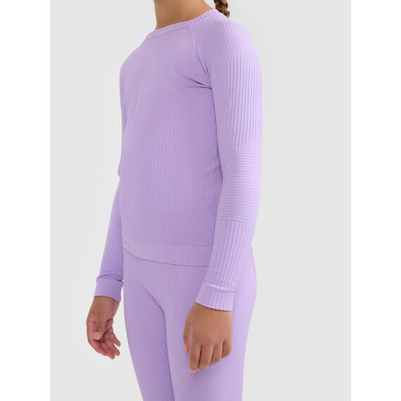 4F BIELIZNA BEZSZWOWA F299 SKI UNDERWEAR, Kolor: fioletowy, Rozmiar: 128/134, 3 zdjęcie