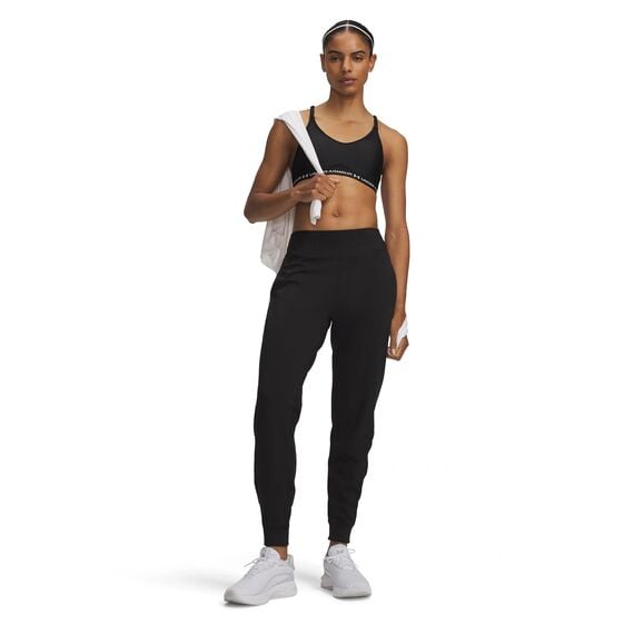 Under Armour UA Motion damskie joggery spodnie sportowe na co dzień czarne, Kolor: czarny, Rozmiar: M, 3 zdjęcie