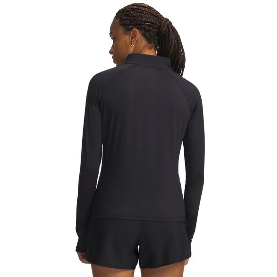 Under Armour UA Velociti Half Zip damska bluza biegowa treningowa szybkoschnąca czarna, Kolor: czarny, Rozmiar: XS, 2 zdjęcie