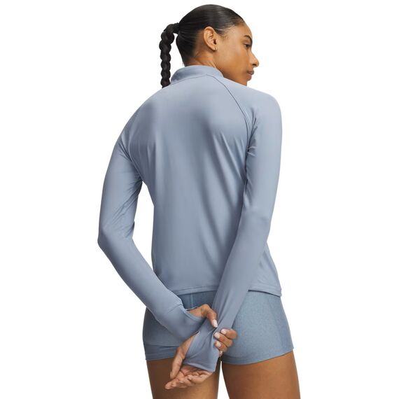 Under Armour UA Velociti Half Zip damska bluza biegowa treningowa szybkoschnąca niebieska, Kolor: niebieski, Rozmiar: XS, 2 zdjęcie