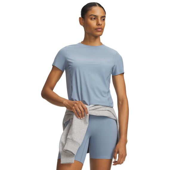 Under Armour Vanish Elite SS T-shirt koszulka damska treningowa szybkoschnąca niebieska, Kolor: niebieski, Rozmiar: XS