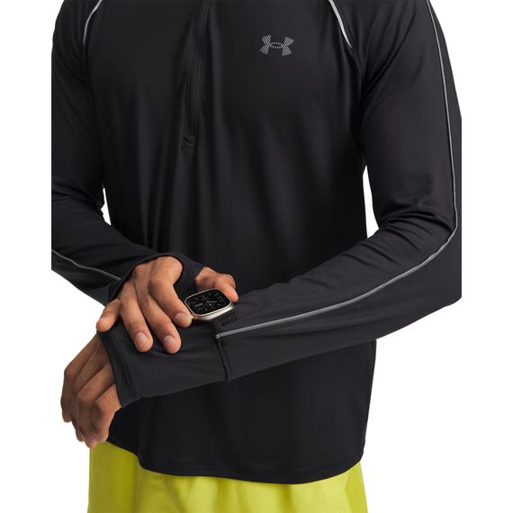 Under Armour UA Velociti Half Zip męska bluza biegowa treningowa szybkoschnąca czarna, Kolor: czarny, Rozmiar: L, 3 zdjęcie
