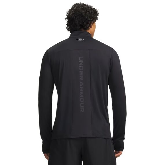 Under Armour UA Tech Utility 1/4 Zip męska bluza treningowa rozpinana szybkoschnąca czarna, Kolor: czarny, Rozmiar: XL, 2 zdjęcie