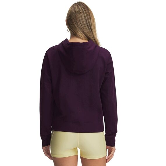 UNDER ARMOUR bluza damska z kapturem Sport Terry Hoodie fioletowa, Kolor: fioletowy, Rozmiar: S, 2 zdjęcie
