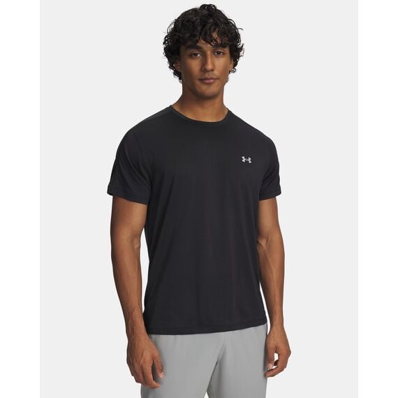 UNDER ARMOUR koszulka treningowa i do biegania Velociti REFLCT SS czarny, Kolor: czarny, Rozmiar: L