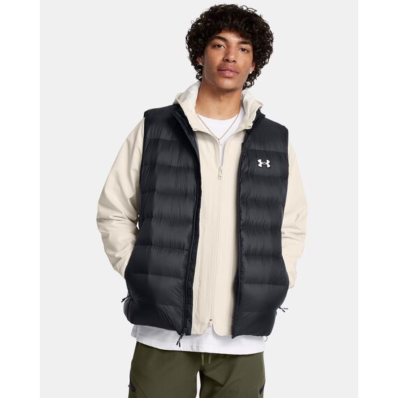 UNDER ARMOUR męska kamizelka puchowa LEGEND DOWN VEST czarny, Kolor: czarny, Rozmiar: 3XL