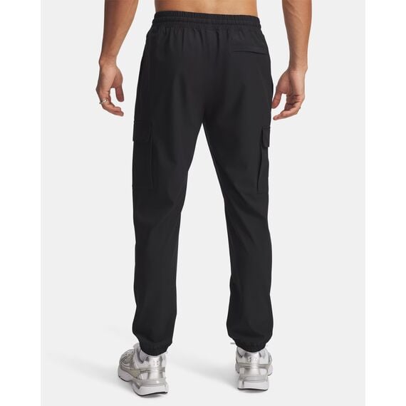 UNDER ARMOUR męskie spodnie cargo Vibe Woven Cargo Pants czarne, Kolor: czarny, Rozmiar: M, 2 zdjęcie