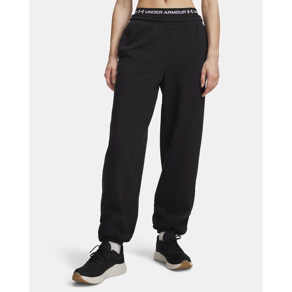 UNDER ARMOUR spodnie dresowe damskie bawełniane Icon Flc Gym Pant czarny, Kolor: czarny, Rozmiar: XL, 2 zdjęcie