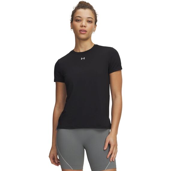 Under Armour UA Vanish T-shirt damska koszulka treningowa sportowa czarna, Kolor: czarny, Rozmiar: XS