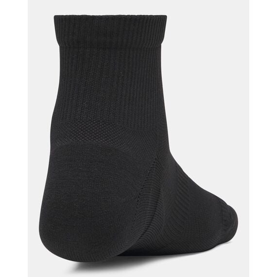 UNDER ARMOUR damskie skarpety za kostkę sportowe Women's Vanish 3 szt czarne, Kolor: czarny, Rozmiar: S, 2 zdjęcie