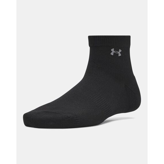 UNDER ARMOUR damskie skarpety za kostkę sportowe Women's Vanish 3 szt czarne, Kolor: czarny, Rozmiar: M, 3 zdjęcie