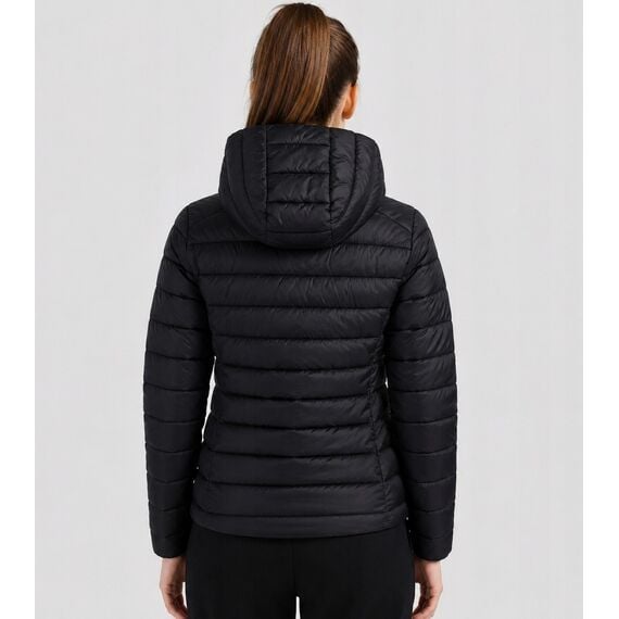 4F damska kurtka zimowa puchowa F0924 CITY JACKETS czarna, Kolor: czarny, Rozmiar: XL, 2 zdjęcie
