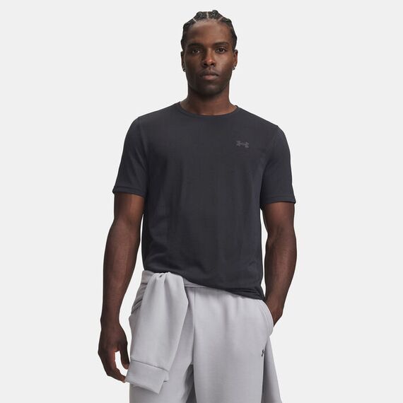 Under Armour Vanish Seamless T-shirt męska koszulka treningowa czarny, Kolor: czarny, Rozmiar: L