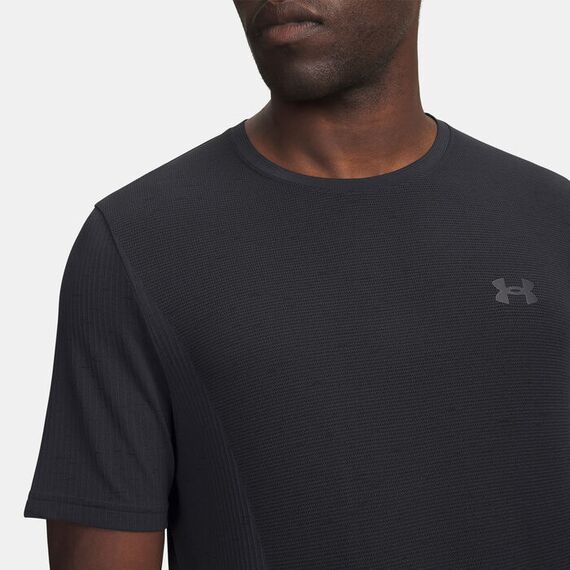 Under Armour Vanish Seamless T-shirt męska koszulka treningowa czarny, Kolor: czarny, Rozmiar: L, 3 zdjęcie