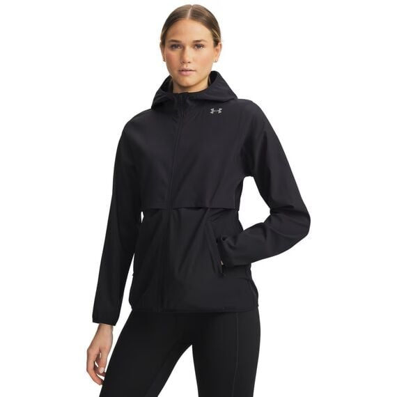 Under Armour UA Velociti Pro Storm damska kurtka do biegania trening czarna, Kolor: czarny, Rozmiar: XL