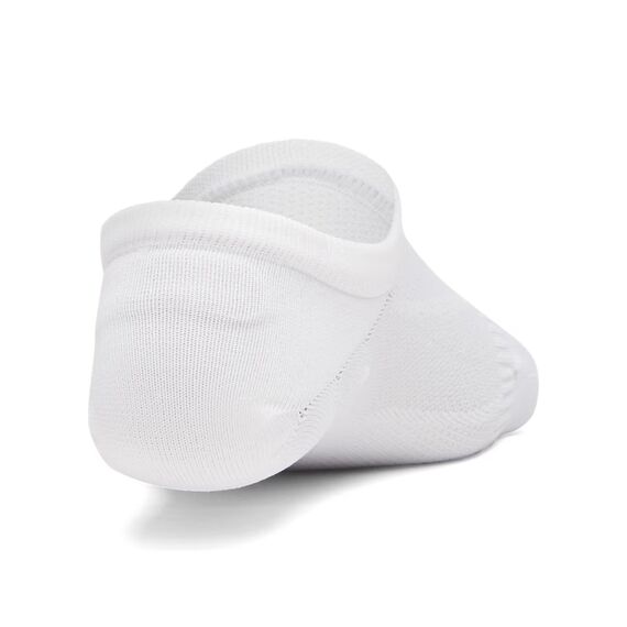 Under Armour UA Women's Vanish 3pk Liner damskie stopki sportowe 3 pary białe, Kolor: biały, Rozmiar: S, 3 zdjęcie