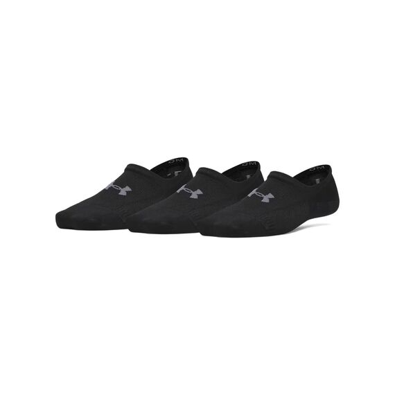 Under Armour UA Women's Vanish 3pk Liner damskie stopki sportowe 3 pary czarne, Kolor: czarny, Rozmiar: L