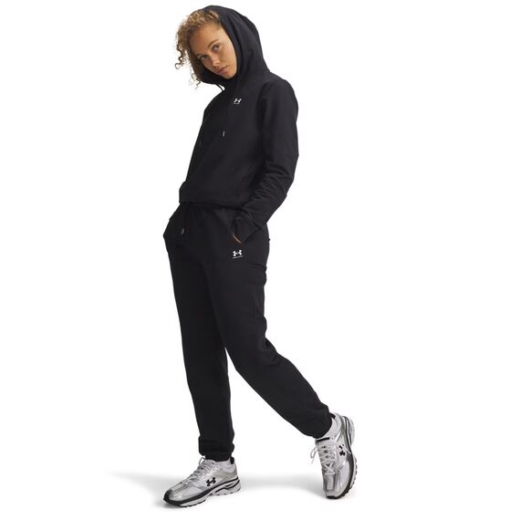 Under Armour UA Sport Terry Jogger damskie spodnie dresowe bawełna czarne, Kolor: czarne, Rozmiar: XS, 3 zdjęcie