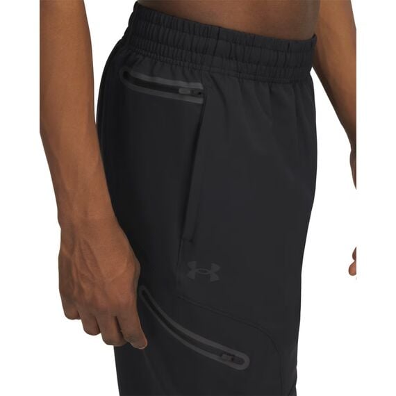 Under Armour UA Unstoppable Cargo męskie spodnie cargo treningowe czarne, Kolor: czarny, Rozmiar: M, 4 zdjęcie