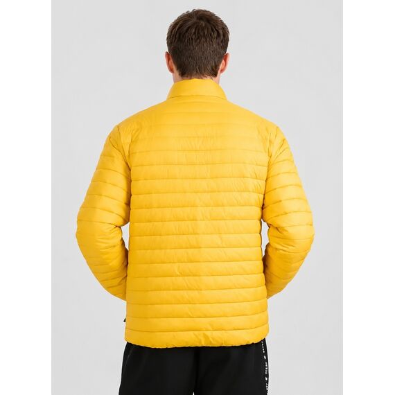 4F Kurtka męska puchowa hydrofobowa M0934 CITY JACKETS czarna żółta, Kolor: żółty, Rozmiar: S, 2 zdjęcie