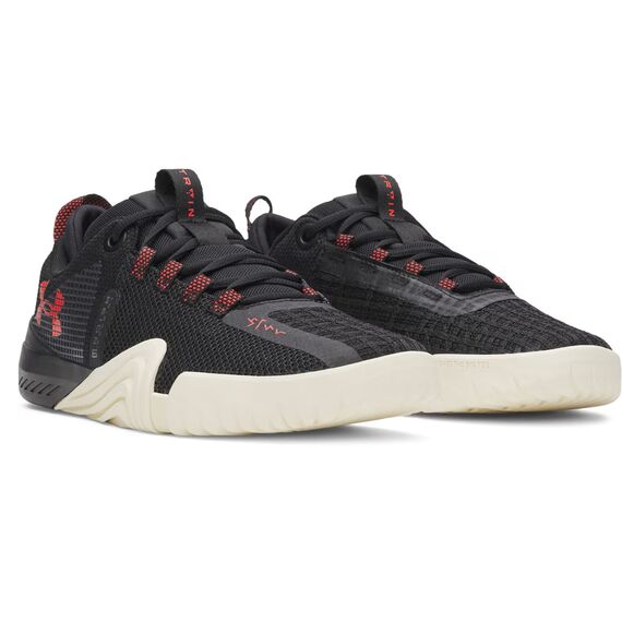 Under Armour UA TriBase Reign 6 męskie buty treningowe na siłownie czerwone, Kolor: czarno-czerwone, Rozmiar: 8, 4 zdjęcie