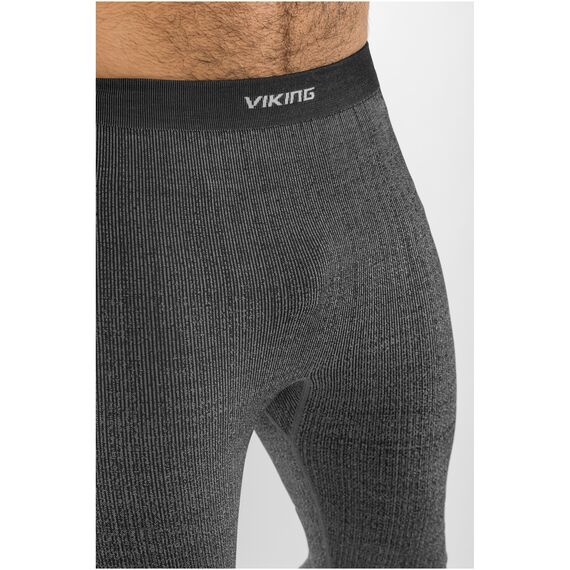 VIKING Bielizna termokatywna męska zestaw legginsy koszulka Altis Set Merino czarna, Kolor: czarny, Rozmiar: XXL, 5 zdjęcie