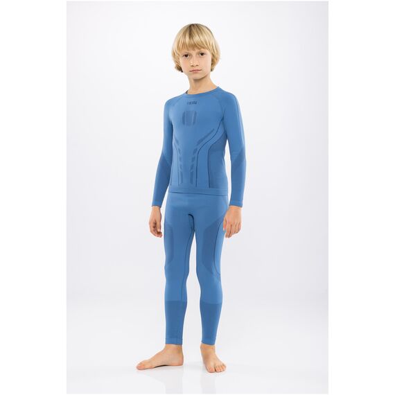 VIKING Bielizna dziecięca zestaw koszulka legginsy Riko 2.0 Set niebieska, Kolor: niebieski, Rozmiar: 152-164