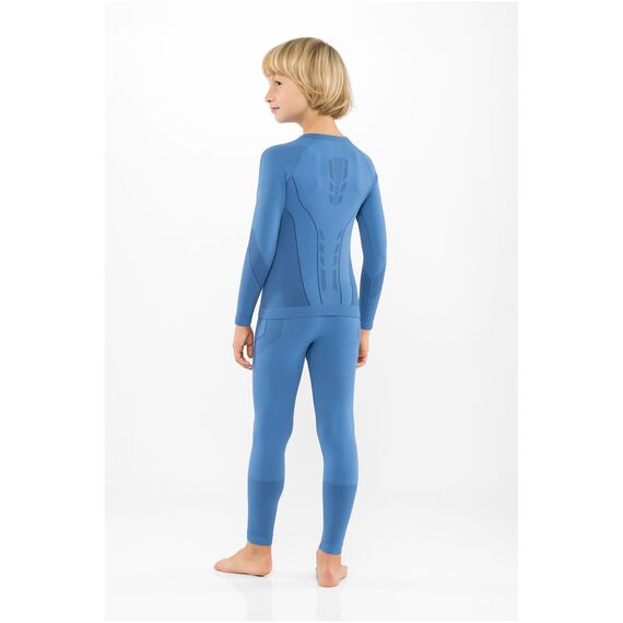 VIKING Bielizna dziecięca zestaw koszulka legginsy Riko 2.0 Set niebieska, Kolor: niebieski, Rozmiar: 116-128, 6 zdjęcie