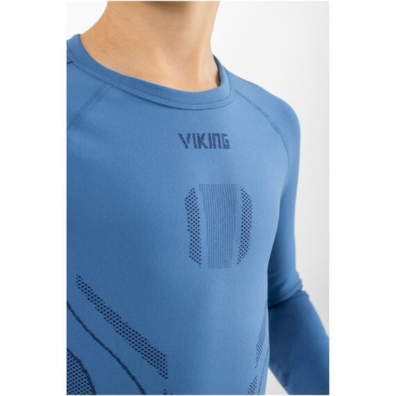 VIKING Bielizna dziecięca zestaw koszulka legginsy Riko 2.0 Set niebieska, Kolor: niebieski, Rozmiar: 128-140, 8 zdjęcie