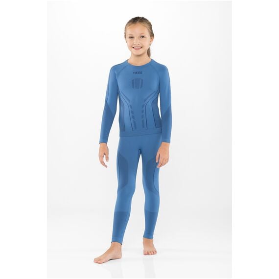 VIKING Bielizna dziecięca zestaw koszulka legginsy Riko 2.0 Set niebieska, Kolor: niebieski, Rozmiar: 128-140, 11 zdjęcie