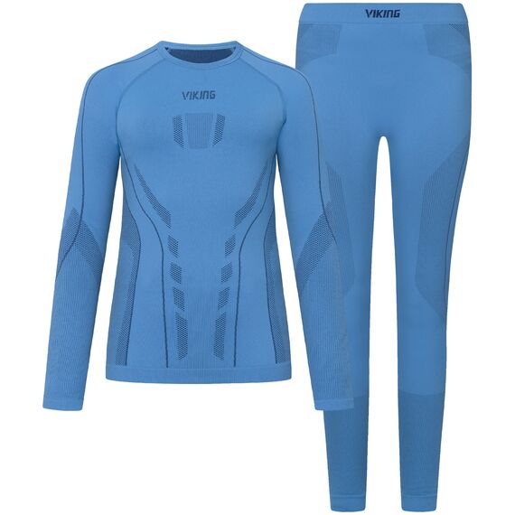 VIKING Bielizna dziecięca zestaw koszulka legginsy Riko 2.0 Set niebieska, Kolor: niebieski, Rozmiar: 116-128, 14 zdjęcie