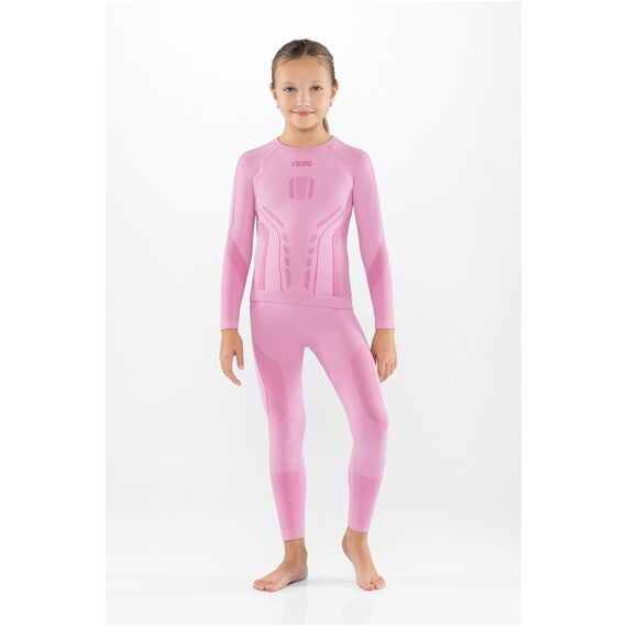 VIKING Bielizna dziecięca zestaw koszulka legginsy Riko 2.0 Set różowa, Kolor: różowy, Rozmiar: 116-128