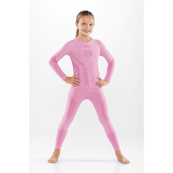VIKING Bielizna dziecięca zestaw koszulka legginsy Riko 2.0 Set różowa, Kolor: różowy, Rozmiar: 140-152, 3 zdjęcie