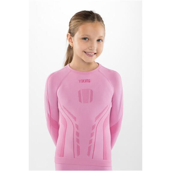 VIKING Bielizna dziecięca zestaw koszulka legginsy Riko 2.0 Set różowa, Kolor: różowy, Rozmiar: 116-128, 4 zdjęcie