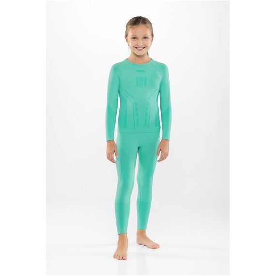 VIKING Bielizna dziecięca zestaw koszulka legginsy Riko 2.0 Set zielona, Kolor: zielony, Rozmiar: 128-140