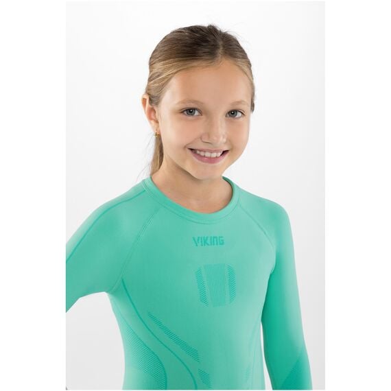 VIKING Bielizna dziecięca zestaw koszulka legginsy Riko 2.0 Set zielona, Kolor: zielony, Rozmiar: 116-128, 4 zdjęcie