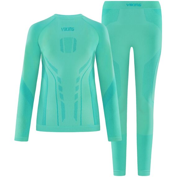 VIKING Bielizna dziecięca zestaw koszulka legginsy Riko 2.0 Set zielona, Kolor: zielony, Rozmiar: 152-164, 8 zdjęcie