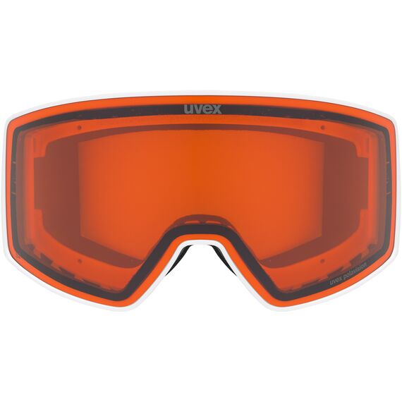 UVEX Gogle narciarskie Scenic LG Over the Glasses pomarańczowy, Kolor: pomarańczowy, Rozmiar: one size, 2 zdjęcie