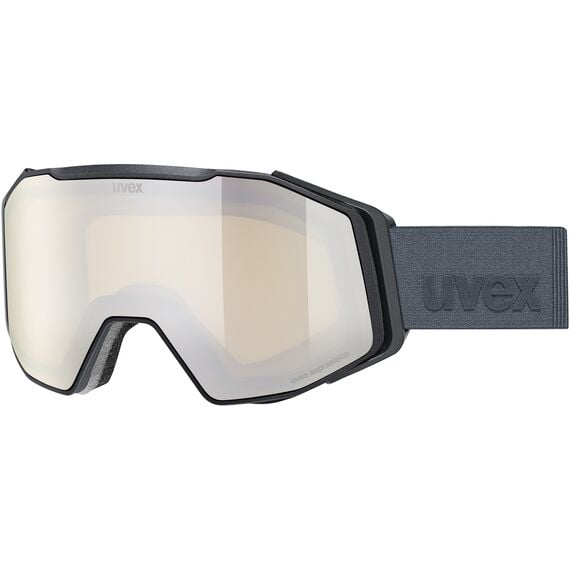 UVEX Gogle narciarskie Gravity FM szary, Kolor: szary, Rozmiar: one size