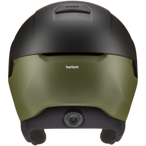 UVEX Kask narciarski z goglami colorvision Horizon CV zielony, Kolor: zielony, Rozmiar: 55-59, 6 zdjęcie