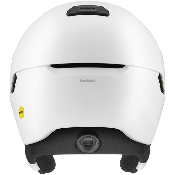 UVEX Kask narciarski hybrydowa konstrukcja wizjer Horizon V MAG MIPS biały, Kolor: biały, Rozmiar: 55-59, 3 zdjęcie