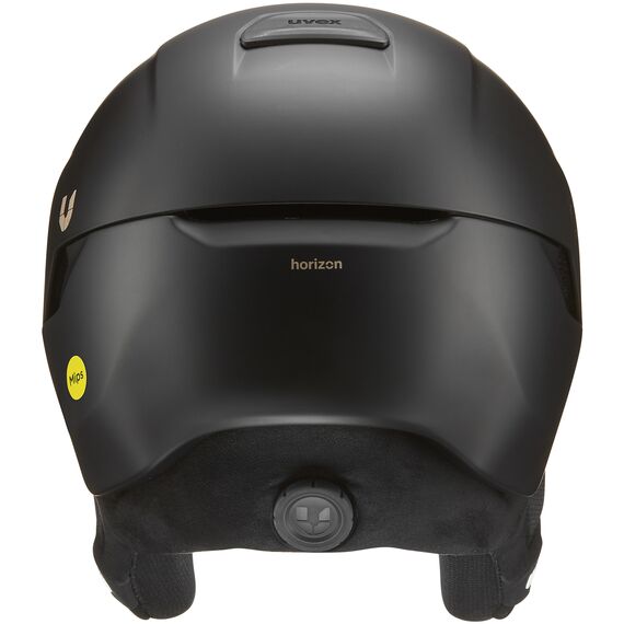 UVEX Kask narciarski hybrydowy z wizjerem Ultimate horizon MIPS czarny, Kolor: czarny, Rozmiar: 59-62, 3 zdjęcie