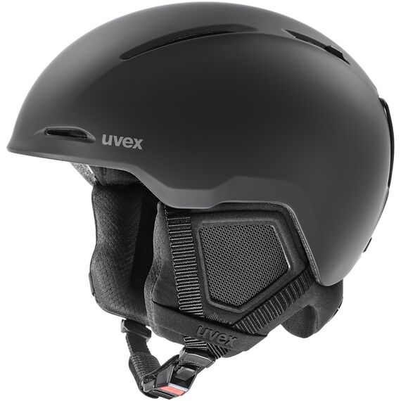 UVEX lekki kask narciarski Monte LT czarny, Kolor: czarny, Rozmiar: 56-59
